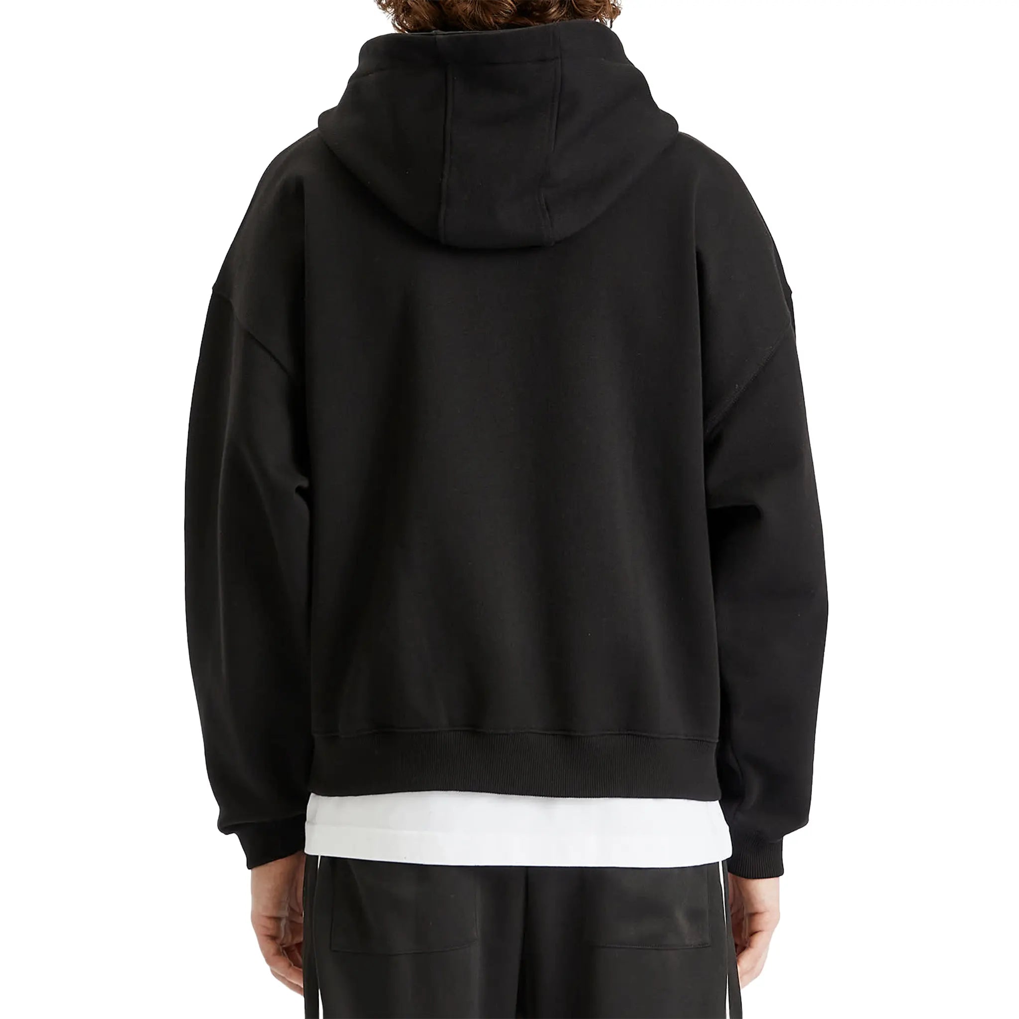 Back View of Cole Buxton International Black Zip Up Hoodie